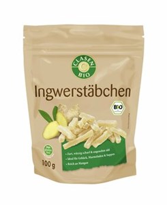 Bild von Ingwerstäbchen, bio, 100 g, Clasen Bio