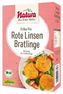 Bild von Frika Fix Rote Linsen Bratlinge,bio, 150 g, Natura, Sanatura