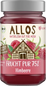 Bild von Himbeere Frucht Pur, bio, 250 g, Allos, Cupper