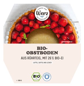 Bild von Obsttortenboden mit Bio-Weizenmehl, 300 g, Werz