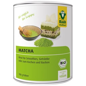 Bild von Matcha Grüntee Basic Dose, 100 g, Raab Vitalfood