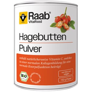 Bild von Hagebutte Pulver Dose bio, 150 g, Raab Vitalfood