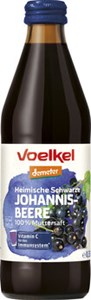 Bild von Heimische schwarze Johannisbeere, 0,33 l, Voelkel