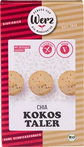 Bild von Chia Kokos Taler, bio, 125 g, Werz