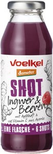 Bild von Shot Ingwer & Beeren, demeter, 0,28 l, Voelkel