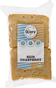 Bild von Reis-Toastbrot, bio, 250 g, Werz