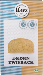 Bild von 4-Korn-Vollkorn-Zwieback, 150 g, Werz