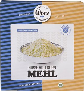 Bild von Hirse-Vollkorn-Mehl, bio, 1000 g, Werz