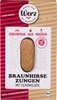 Bild von Braunhirse-Taler mit Schokolade, 150 g, Werz