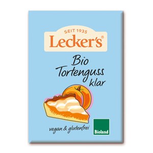 Bild von Bio Tortenguss klar , 2 x 10 g, LECKERS