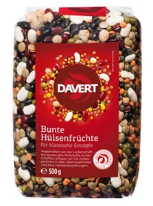 Bild von Bunte Hülsenfrüchte, bio, 500 g, Davert