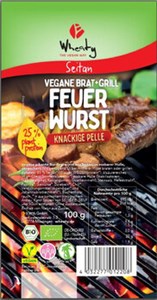 Bild von Wheaty Feuerwurst, 100 g, Topas