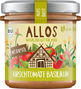 Bild von Aufs Brot Kirschtom. Basilikum,bio, 140 g, Allos, Cupper