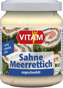 Bild von Sahne Meerrettich, bio, 115 g, VITAM