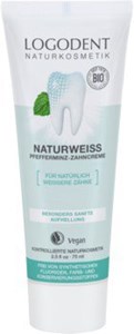 Bild von NATURWEIß Pfefferminz Zahncreme, 75 ml, LOGONA NATURKOSMETIK