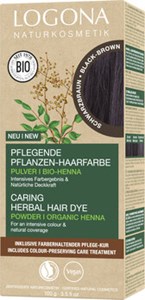 Bild von PHF Pulver Schwarzbraun, 100 g, LOGONA NATURKOSMETIK