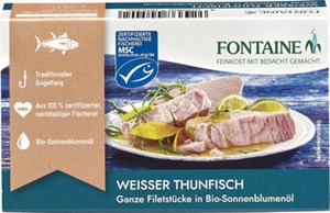 Bild von Thunfisch weiss, 120 g, Fontaine