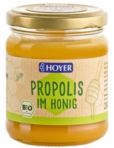 Bild von Propolis im Honig , 250 g, Hoyer