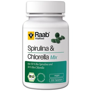 Bild von Spirulina & Chlorella Mix Tabl., 200 Stk, Raab Vitalfood