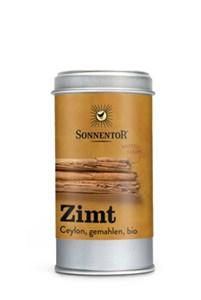 Bild von Zimt gemahlen in der Streudose, kbA, 40 g, Sonnentor