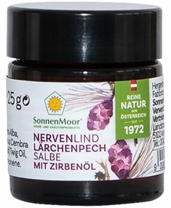 Bild von NervenLind Lärchenpechsalbe mit Zirbenöl, 25 g, SonnenMoor