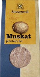 Bild von Muskatnuss gemahlen, bio, 30 g, Sonnentor