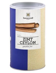 Bild von Zimt Ceylon gemahlen, bio (Dose), 450 g, Sonnentor