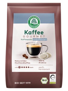 Bild von Gourmet Caffè Crema, entkoff. 18 Pads, 126 g, Lebensbaum