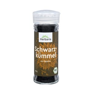 Bild von Herbaria Schwarzkümmel bio 40g Streuer, 40 g, Schoenenberger