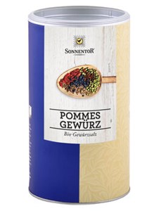 Bild von Pommes-Gewürzsalz bio, Gastrodose, 800 g, Sonnentor