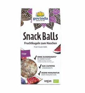 Bild von Snack Balls Feige , 100 g, Govinda