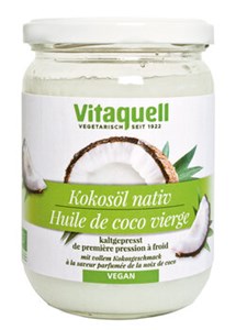 Bild von Kokosöl im Glas, bio, 430 ml, Fauser Vitaquell