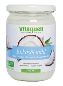 Bild von Kokosöl mild im Glas, bio, 430 ml, Fauser Vitaquell