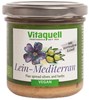 Bild von Lein-Mediterran Aufstrich, bio, 130 g, Fauser Vitaquell