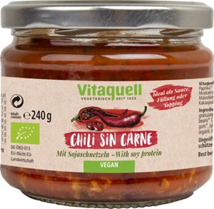 Bild von Chili Sin Carne vegan, bio, 240 g, Fauser Vitaquell