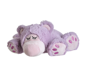 Bild von Warmies Sleepy Bear lila, herausn., 1 Stk, Warmies