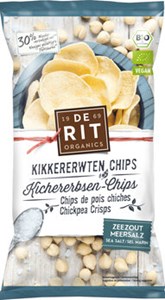 Bild von Kichererbsen-Chips Meersalz, 75 g, DeRitt, Molen Aartje