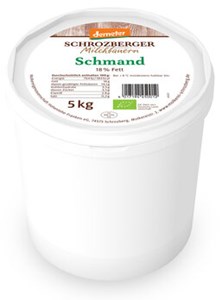 Bild von Schmand 18 %, demeter, 5 kg, Schrozberger Milchbauern