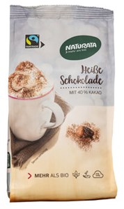 Bild von Heiße Schokolade Nachfüllbeutel, 300 g, Naturata