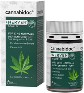 Bild von cannabidoc + Nerven Complex, 60 Stk, guterRat