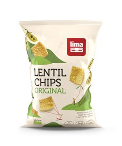 Bild von Lentil Linsen Chips Original, 90 g, Lima