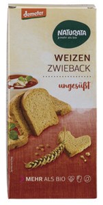 Bild von Weizenzwieback unges. demeter, 150 g, Naturata