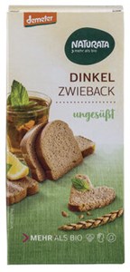 Bild von Dinkelzwieback unges. demeter, 150 g, Naturata