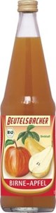 Bild von Birne-Apfel, bio, 1 l, Beutelsbacher