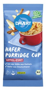 Bild von Porridge-Cup Apfel-Zimt, 65 g, Davert