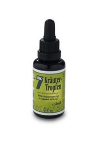 Bild von 7 Kräuter Tropfen, bio, 30 ml, gesund und leben