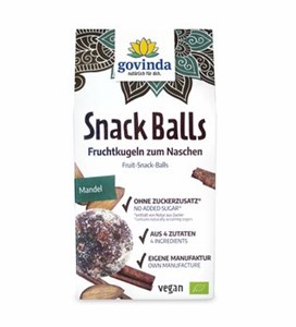 Bild von Snack Balls Mandel , 100 g, Govinda