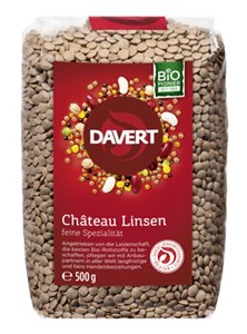 Bild von Chateau Linsen, 500 g, Davert