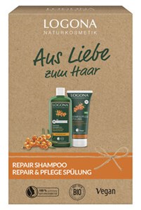 Bild von Repair Bio-Sanddorn Geschenkset, 1 Set, LOGONA NATURKOSMETIK