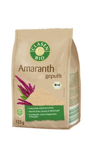 Bild von Amaranth, gepufft, bio, 125 g, Clasen Bio